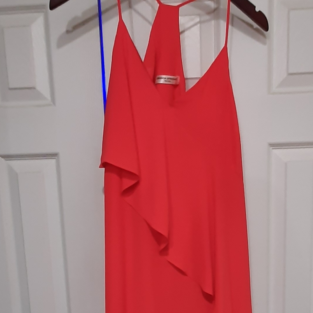 AMANDA UPRICHARD RIVAGE RED MINI DRESS SIZE S - Picture 9 of 12